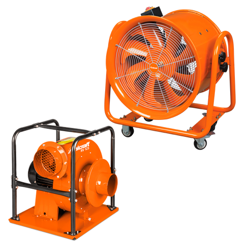 Ventilateur chantier